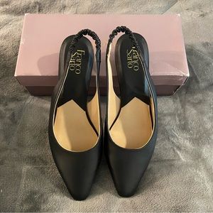 NWT Franco Sarto Black Flat